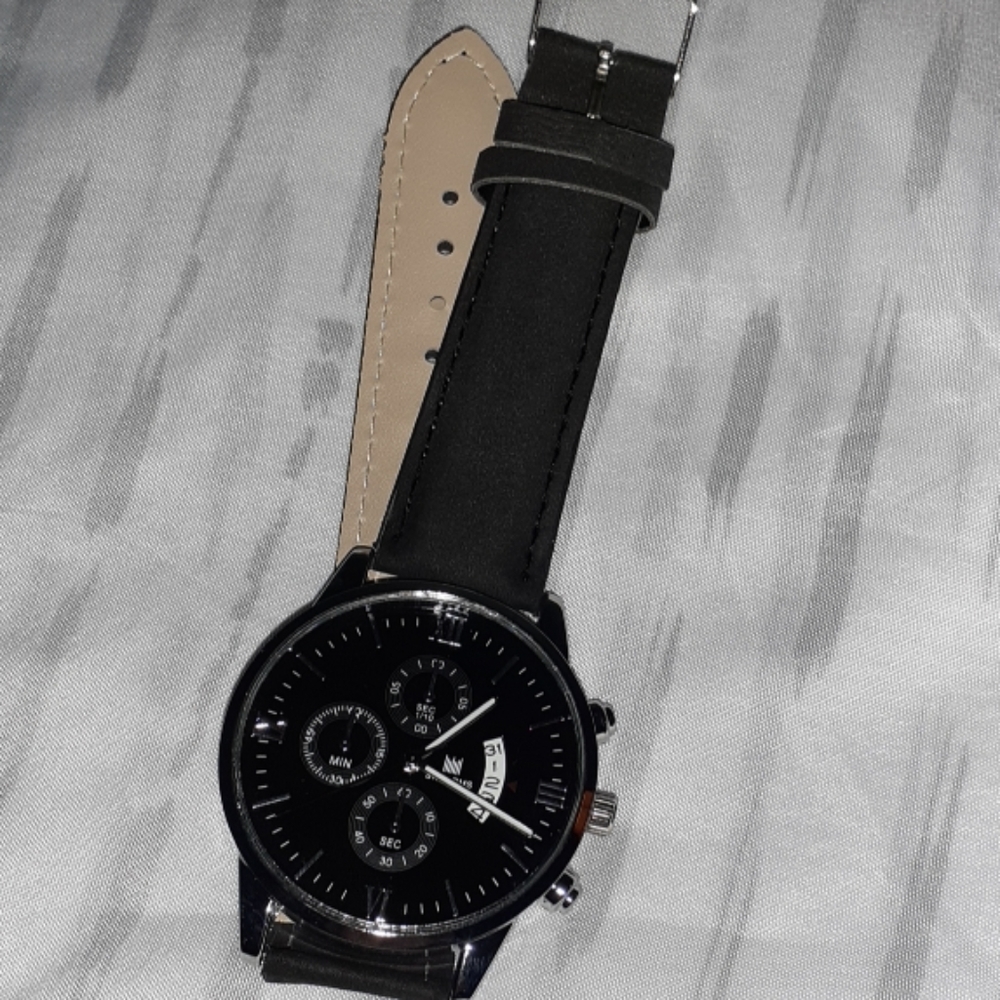 Water Resistant Stainless Steel back Watch